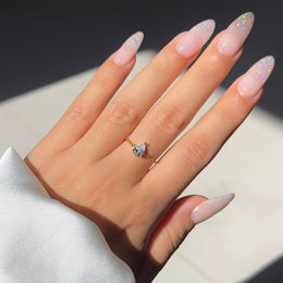 The Original Self-Love Chain Ring Pear