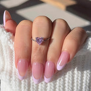 Friendship Heart Chain Ring