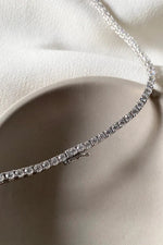 Vera tennis necklace in 925 sterling silver