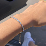 Tennis Bracelet adjustable 4mm